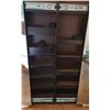 Image 5 : Espresso Full-Length Cheval Mirror Jewelry Armoire – Freestanding Storage Cabinet
