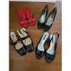 Image 1 : Ladies' Shoes Lot, 4 Pairs, Including Heels and Sandals, Mixed Styles