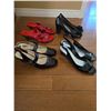 Image 2 : Ladies' Shoes Lot, 4 Pairs, Including Heels and Sandals, Mixed Styles