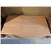 Image 3 : Wooden Blanket Chest with Hinged Lid and Paneled Front