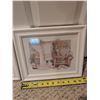 Image 3 : Framed Bathroom-Themed Prints With White Frames 11" x 9"