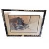 Image 1 : Framed Ken Danby 1972 Hockey Print with Custom Stick Frame