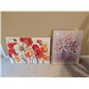Image 2 : Framed Floral Prints Including Margaret Kane Signed Poster and Poppy Canvas