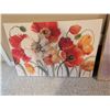 Image 4 : Framed Floral Prints Including Margaret Kane Signed Poster and Poppy Canvas