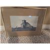 Image 5 : Framed Architectural Prints and Framed Print of Card Players, Set of 3