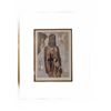 Image 1 : Marta Gottfried Signed Print 'Ariel' Framed with Mat, Brass Frame