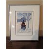 Image 2 : Gisele Lapalme Framed Print "Childhood Memories" Signed and Numbered
