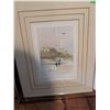 Image 3 : Framed Watercolours by H. Verschoor Möwen am Strand and Möwen am See