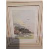 Image 5 : Framed Watercolours by H. Verschoor Möwen am Strand and Möwen am See