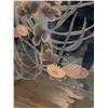 Image 5 : Two Framed Prints: Floral Still Life and Asian-Inspired Botanical Scene