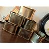 Image 6 : Lot: IKEA LYCHEBY Drawer Front, Parrot Figurines, Napkin Rings, Mini Skillet Trivets