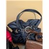 Image 6 : 5 Women's Handbags Including Roots, Croc Emboss, Blue And Red Bags