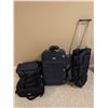 Image 2 : American Tourister and Roots Luggage Set, 4 Pieces, Wheeled Suitcases and Bags