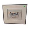 Image 1 : Inuit Print 'Skin Point Dancers' by Paul Joseph Framed Signed Art