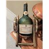 Image 3 : Lot: Napoleon Cognac, Brass Kettle, Copper Cookware, Evg Clock, Holiday Glasses