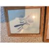 Image 5 : 4 Framed Kitchen and Bathroom Themed Prints, Wood Frames