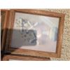 Image 6 : 4 Framed Kitchen and Bathroom Themed Prints, Wood Frames