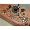 Image 2 : Silverplate Flatware, Viking EP Copper Teapot Set, Ornate Serving Pieces