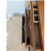 Image 3 : Wooden Sideboard with 3 Drawers, Open Shelf Compartment, and Detachable Legs