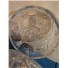 Image 3 : Cut Glass Crystal Stemware Set with Decanter, Bowl and Eight Glasses