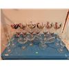 Image 2 : Set of 17 Glasses Including Jazz-Themed, Pink Stemware, and Sauce Boat