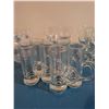 Image 4 : Clear Glassware Set, 5 Groups Including Cut Glass and Mug-Style Glasses
