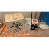 Image 1 : Crystal Party Glassware Lot With IBM Concord Punch Set, Longchamp, Hot Drink Glasses
