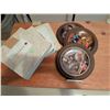 Image 1 : Mystery Decorative Plates with Original Mailing Box and Framed Art Scenes
