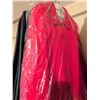 Image 5 : Vegan Leather Collection of Four Ladies' Jackets Size Large in Black, Red, and Brown