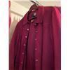 Image 6 : Vegan Leather Collection of Four Ladies' Jackets Size Large in Black, Red, and Brown