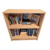 Image 1 : Wooden Book Shelf with Assorted Easy Reads and Criminology, Academic, and History Books