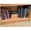 Image 4 : Wooden Book Shelf with Assorted Easy Reads and Criminology, Academic, and History Books