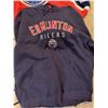 Image 5 : Edmonton Oilers Ladies M-L Apparel Lot: (3) Jerseys, Hoodie, Sweater