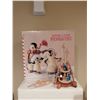 Image 3 : Christmas Decor Lot: Wood-Look Penguins, Kirkland Snowman, Figurines & Ornaments