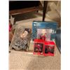 Image 5 : Christmas Decor Lot: Wood-Look Penguins, Kirkland Snowman, Figurines & Ornaments