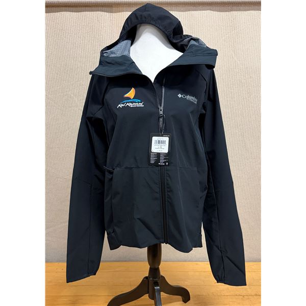 Women's Size L Platinum Peak Black Softshell Jacket (Retail $130)