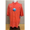 Image 1 : Men's Size XL Tamiami II Orange Short Sleeve Shirt