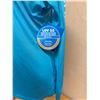 Image 2 : Women's Size M Teal Blue Tidal Tee Long Sleeve Hoodie
