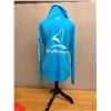 Image 5 : Women's Size M Teal Blue Tidal Tee Long Sleeve Hoodie