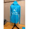 Image 3 : Women's Size XL Teal Blue Tidal Tee Long Sleeve Hoodie