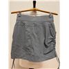 Image 2 : Women's Size XS Skort w/ Side Ties City Grey