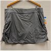Image 1 : Women's Size XXL Anytime Casual Skort, City Grey