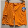 Image 1 : Men's Size 34 / Ins 9" Terminal Tackle Orange Board Shorts