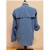 Image 2 : Men's Size M Summit Valley Blue Woven Long Sleeve Shirt