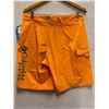 Image 2 : Men's Size 32 / Ins 9" Terminal Tackle Orange Board Shorts