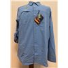 Image 1 : Men's Size L Summit Valley Blue Woven Long Sleeve Shirt