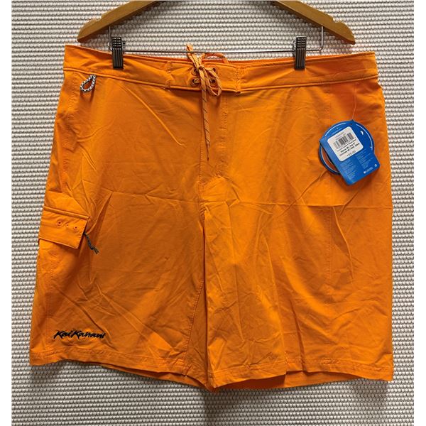 Men's Size 38 / Ins 9" Terminal Tackle Orange Board Shorts