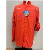Image 1 : Men's Size S Tamiami II Orange Long Sleeve Shirt