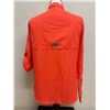 Image 2 : Men's Size S Tamiami II Orange Long Sleeve Shirt