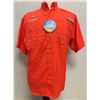 Image 1 : Men's Size S Tamiami II Orange Short Sleeve Shirt